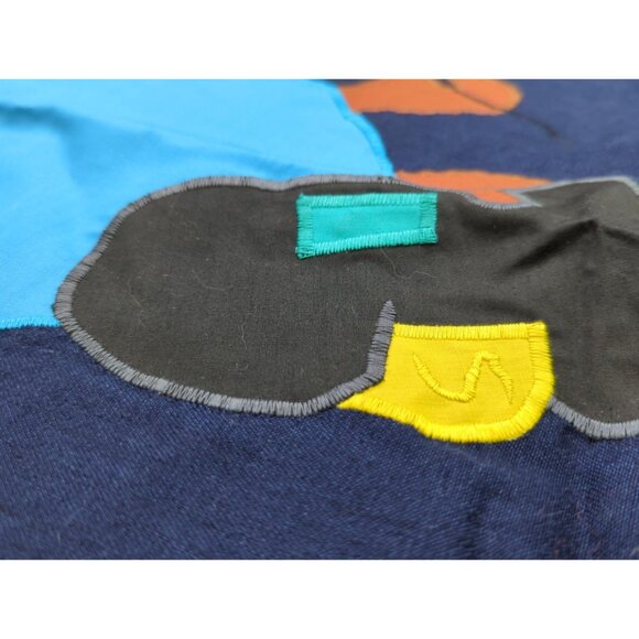 Vintage Alfredo’s Wife Women’s Small Oversized Southwest Art Shirt USA - Picture 7 of 11